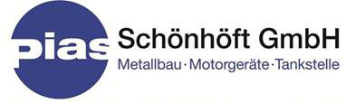 Logo pias Schönhöft GmbH - Metallbau Motorgeräte Tankstelle